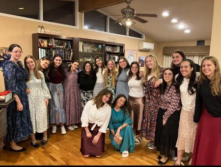 Mechina program participants